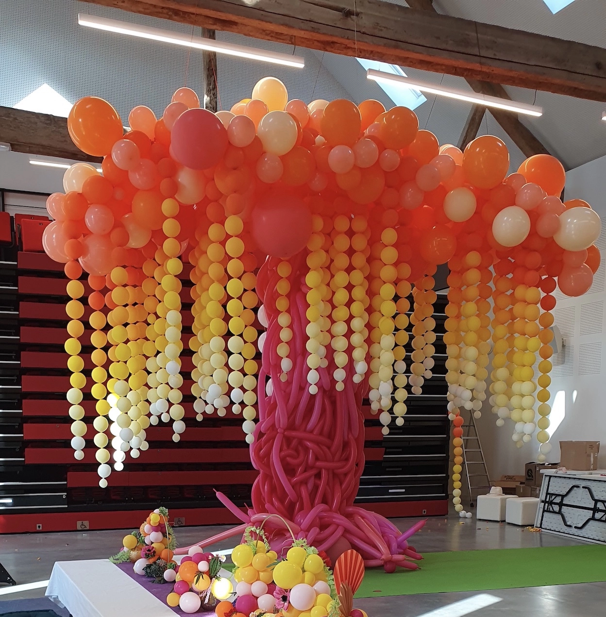 Arbres XXL en ballons