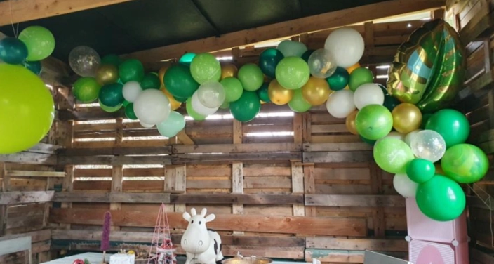 Guirlande anniversaire sur le thème de la nature