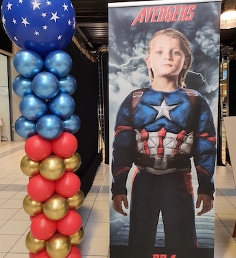 Colonne super héros Marvel